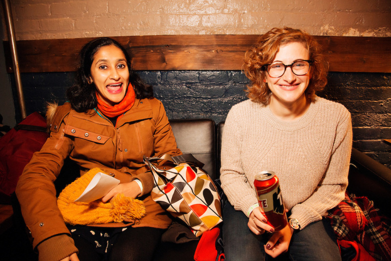 Aparna Nancherla and Jo Firestone: "Butterboy with Jo, Aparna, and Maeve"